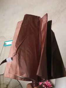 Brown Foldable Umbrella