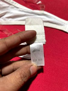 White Non-Padded bra Size 36B