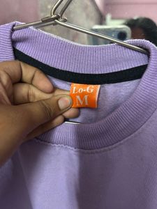 Lavender Crewneck Sweatshirt