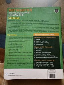 JEE Advanced Mathematics - Calculus