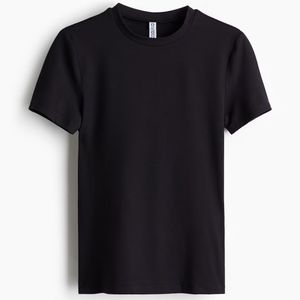Black Basic Tee