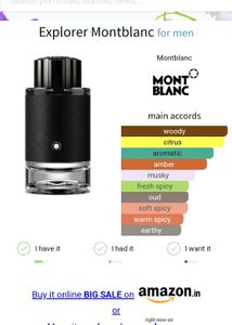 Mont Blanc Explorer 60ml ✨️