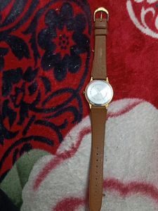 This Is  23 Kart Gold Plated Watch