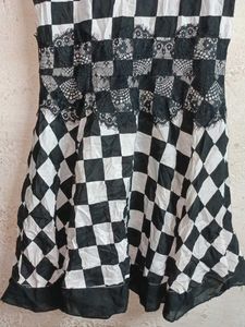 Girls Fashion Top Mini Dress Sleeveless Multicolou
