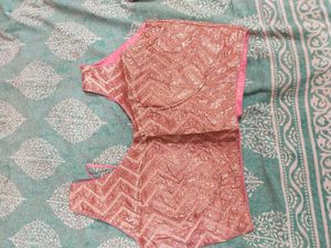 Saree With Designer Blouse