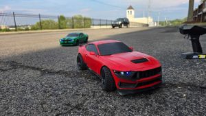 1/10 Mustang Dark Horse RC Car 3d Print