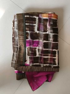 Stylish Patterned Saree