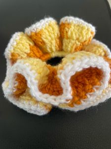 Crochet Scrunchie Made From Quality Yarn