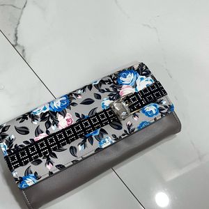 Floral Print Wallet