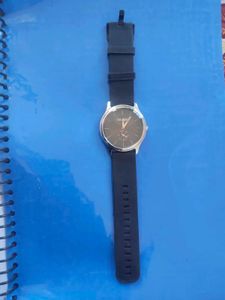 BRITTON Analogue Watch with Black Dial, Diamond Ac