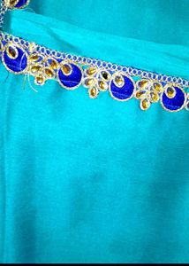 Sare With Blouse 💙💙💙