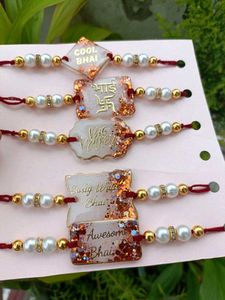 Rakhi Set for Brother| Handmade Personalized Name