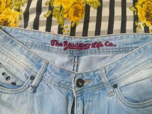 Ripped Light Wash Jeans