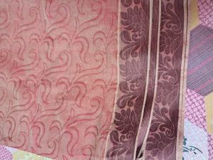 Elegant Floral Print new unused Saree