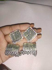 Sparkling Jhumka Earrings