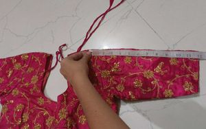 Pink Embroidered Blouse