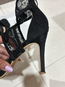 Sexy Black pencil High Heels