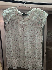 Floral Print Top