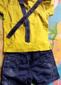 Dungaree  For 1-3 Years Boys