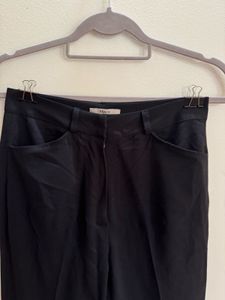 Black KOREAN Straight Leg pants