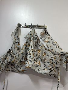 Floral Halter Top