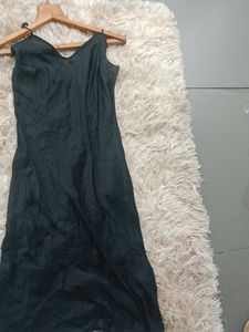 Zara Satin Body Con Dress