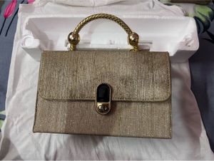 Elegant Gold Handbag
