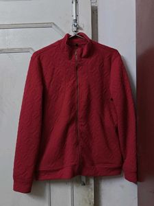 United Colors of Benetton Red Quilted Jacket