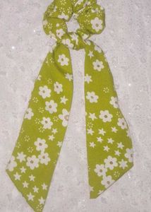 Floral 🌸Print Rubber With Ribbon Combo ✨😍
