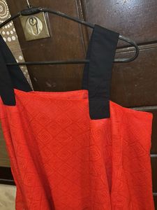 Red offshoulder  Top