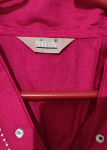 Rani Pink Cord set Totally New