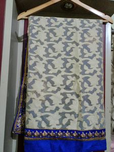 Elegant Embroidered Saree
