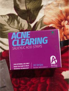 Acne Clearing Salicylic Acid Strips