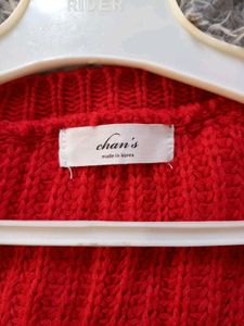 Red Korean Bolero