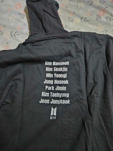 Black BTS Hoodie