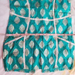 Teal Ethnic Kurta