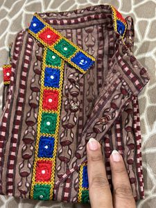 Embroidered  Kurta Pyjama Set Fr 2-3 Year Olds