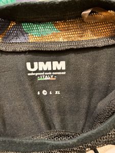 UMM Italian Top Streetwear Korean Style Net Lacing