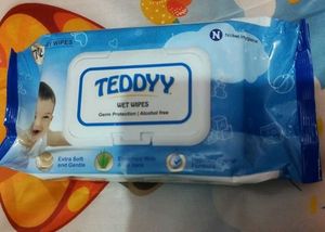 Teddyy Baby Wet Wipes - 72 Count