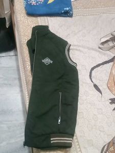 Sleeveless Green Jacket