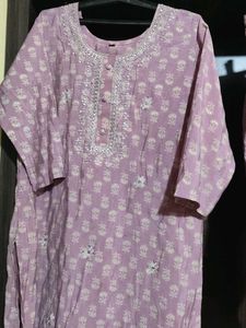 Printed Kurta Pant Set