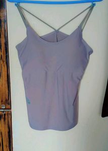 Gray Color Slip With Pad