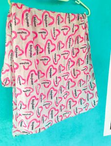 Rose Love  Printed Stool
