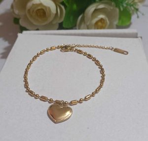 Heart Charm Bracelet