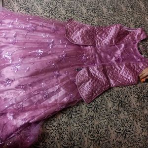 Elegant Purple Lehenga Choli