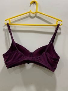 Amante Purple Padded Bra