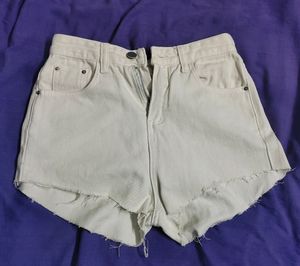 kuromi white denim shorts (shown in next pic)