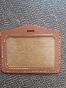 1 Pcs New Leather Holder For Identity or ATM Card