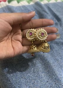 Golden Jhumka