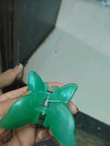Green Butterfly Hair Clip ❤️